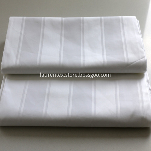 Cotton Dobby and Jacquard Fabric for Hotel Sheets